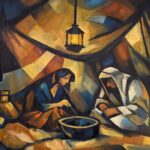 Teltets Lys — AJ141 — Arif Jamil – Billedkunstner