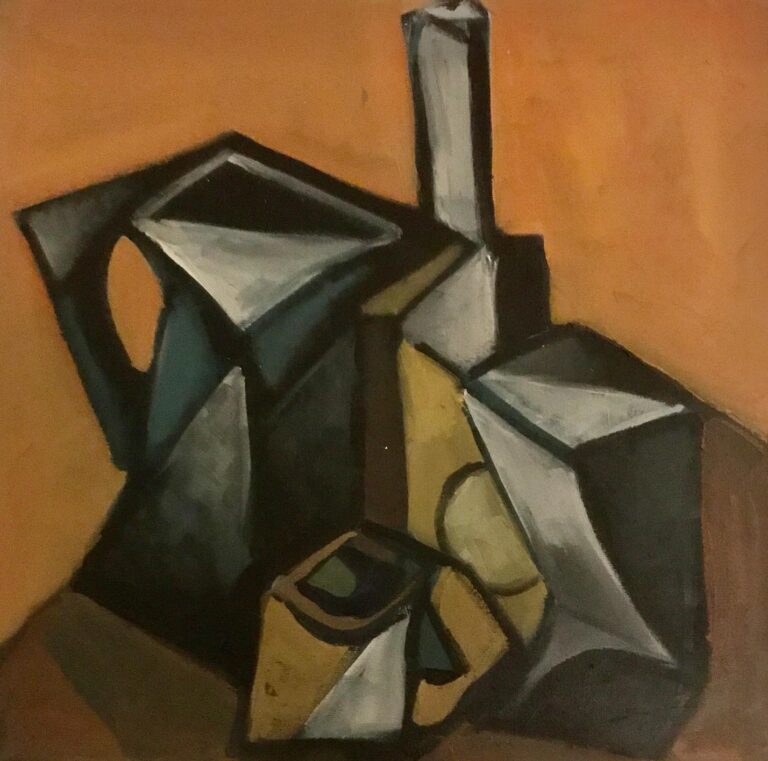 Kaffe og Flasken — AJ92 — Arif Jamil – Billedkunstner
