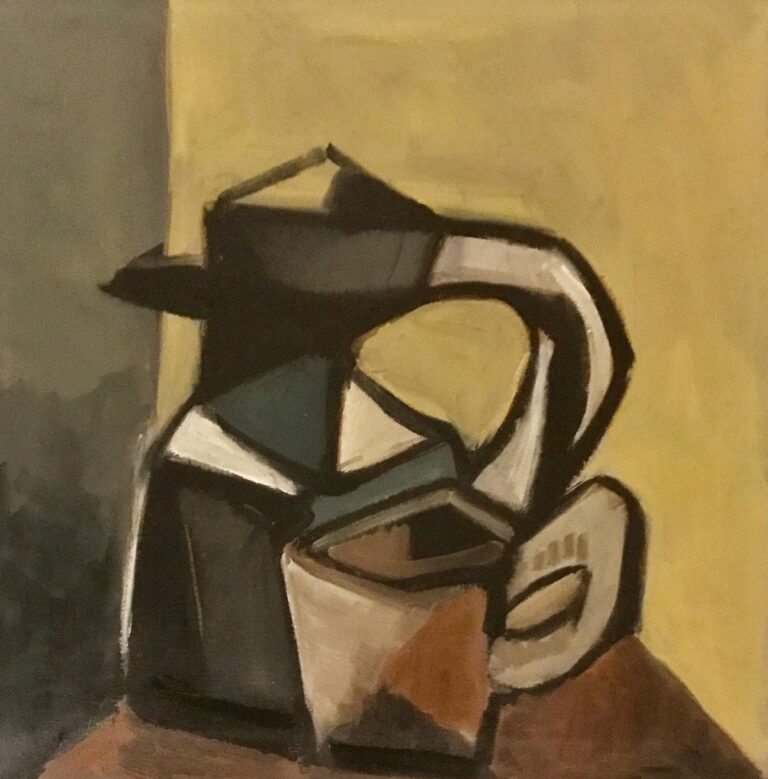 Artwork AJ93 — olie på lærred | København, 2026 — Arif Jamil