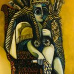 Ishtars trone — AJ05 — Arif Jamil – Billedkunstner
