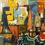 Myten vandrer iblandt os — AJ04 — Arif Jamil – Billedkunstner