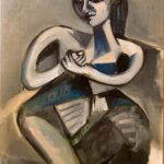 Sumerisk Figur 2 — AJ123 — Arif Jamil – Billedkunstner