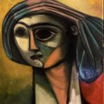 Sumerisk Figur 10 — AJ131 — Arif Jamil – Billedkunstner
