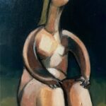 Sumerisk Figur 4 — AJ125 — Arif Jamil – Billedkunstner