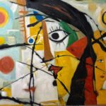 Flere Ansigter — AJ72 — Arif Jamil – Billedkunstner