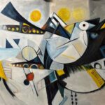 Fuglen over Kyiv — AJ73 — Arif Jamil – Billedkunstner