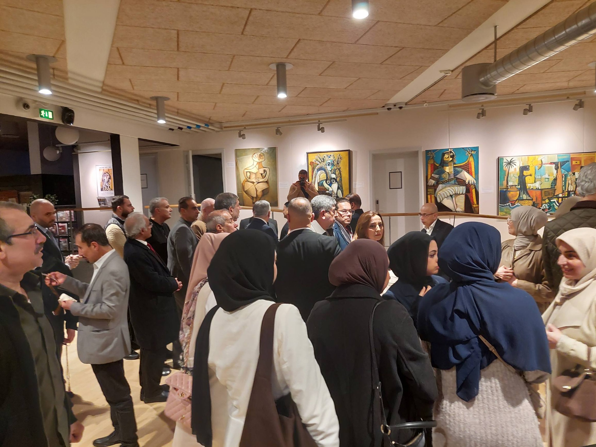 Exhibition atmosphere at Arif Jamil Copenhagen 2026