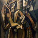 Sumerisk Kroning — AJ144 — Arif Jamil – Billedkunstner