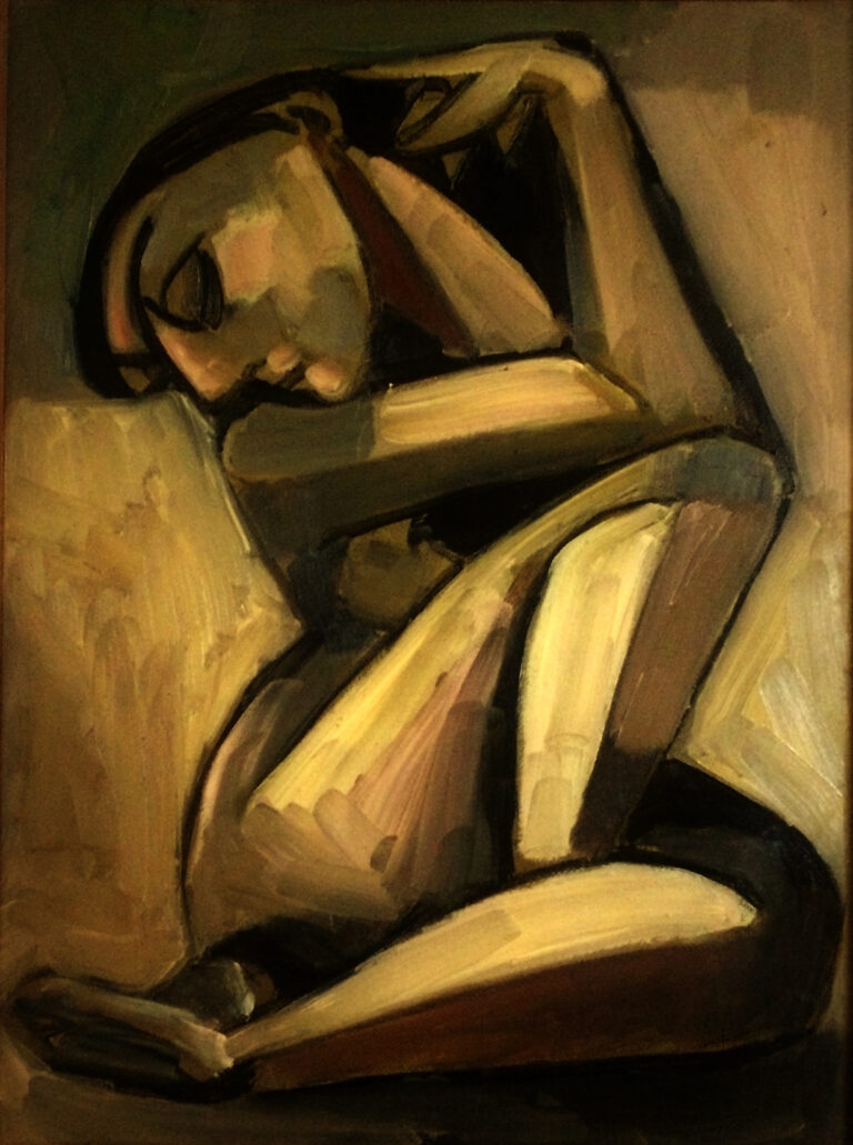 Artwork AJ38 — oil on canvas | Studio Archive — Arif Jamil