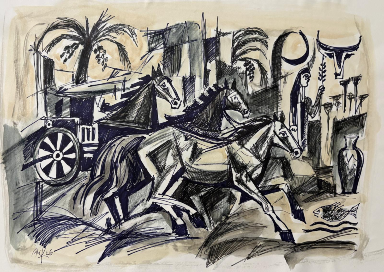 العربة السومرية - 180 — AJ180 — عارف جميل