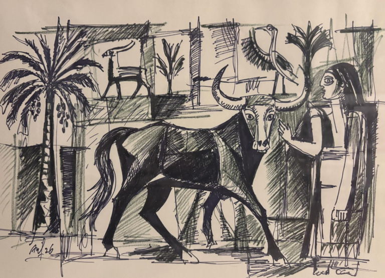 Sumerian Countryside - 181 — AJ181 — Arif Jamil – Visual Artist