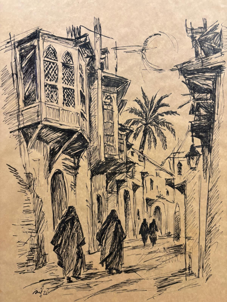 Iraqi Shanasheel - 185 — AJ185 — Arif Jamil – Visual Artist