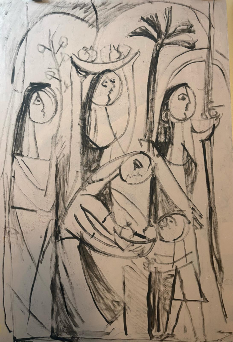 مشهد سومري - 188 — AJ188 — عارف جميل