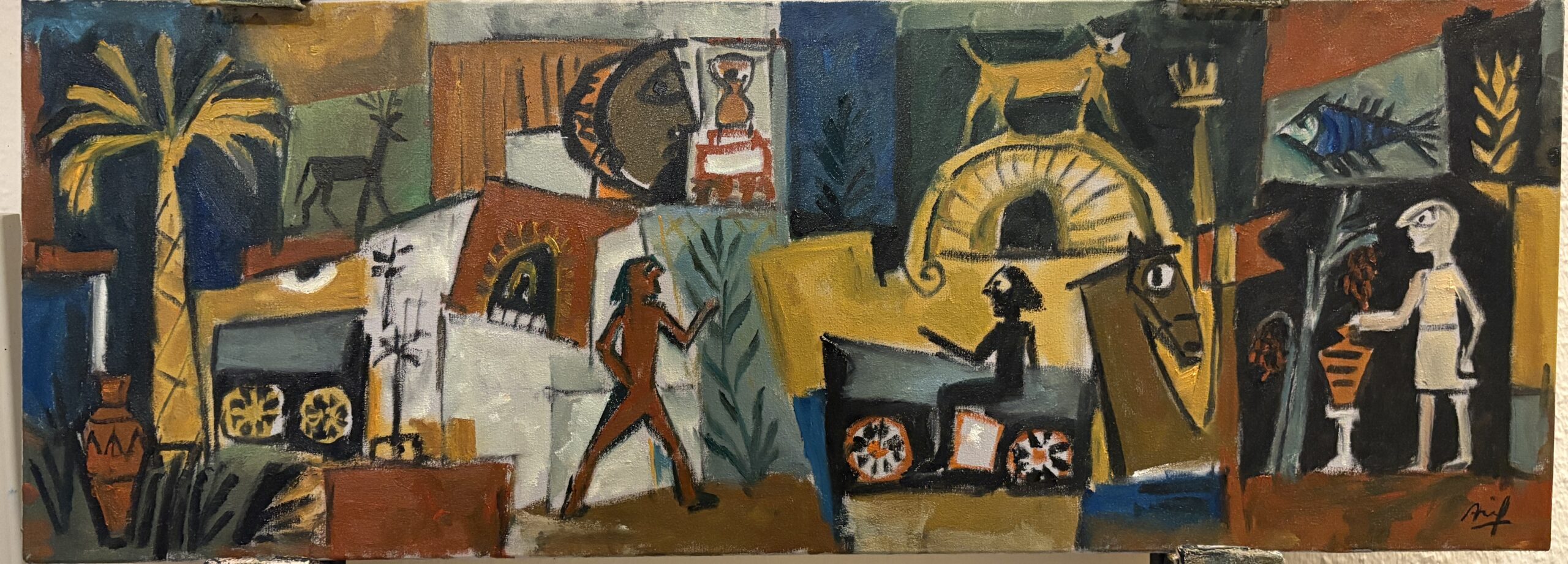 A Mesopotamian Day - 192 — AJ192 — Arif Jamil – Visual Artist