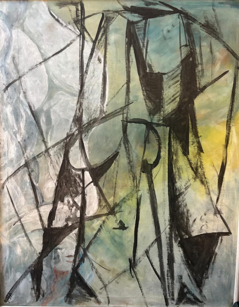 Ekspressiv komposition – 216 — AJ216 — Arif Jamil – Billedkunstner