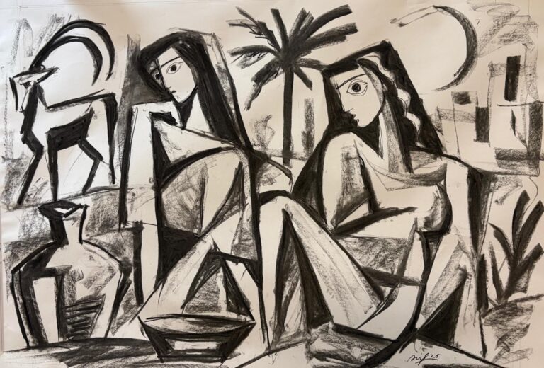 مشهد سومري - 227 — AJ227 — عارف جميل