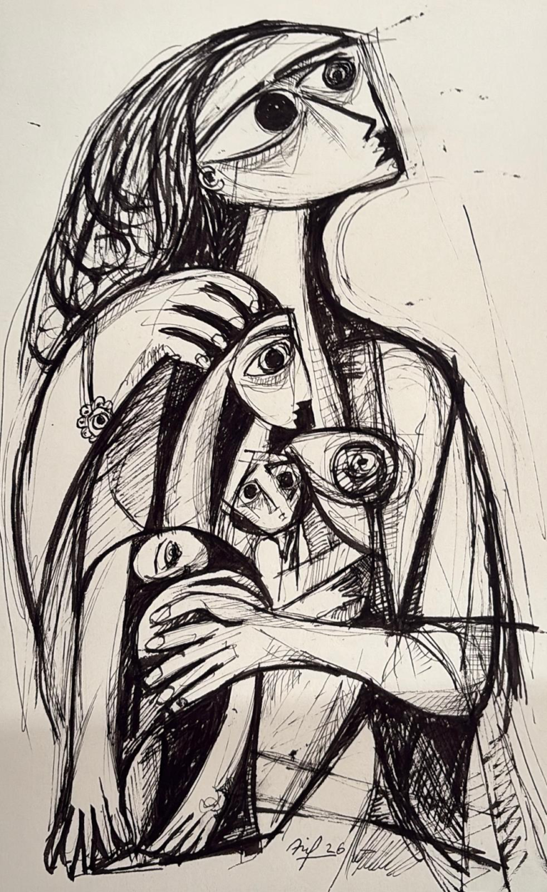 Legacy of Hardship - 234 — AJ234 — Arif Jamil – Visual Artist