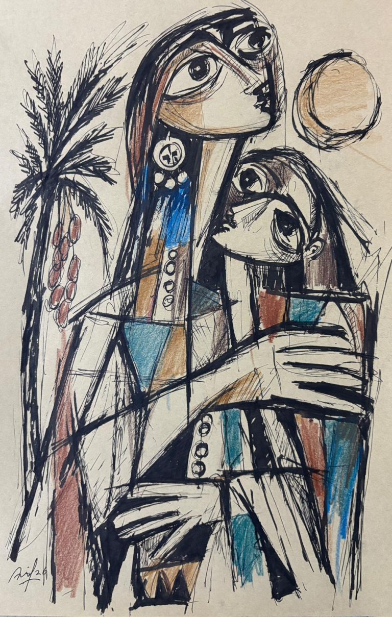 Hjemland – 247 — AJ247 — Arif Jamil – Billedkunstner