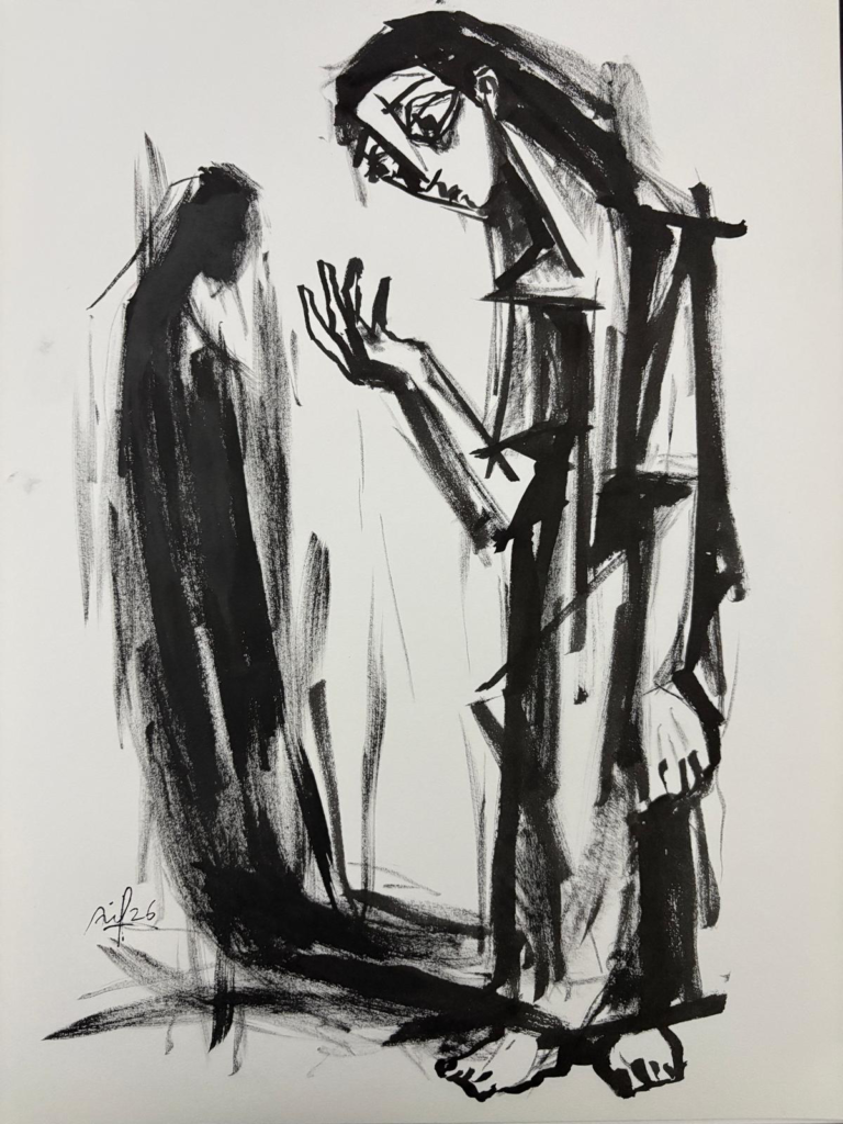 Fremmed for mig selv – 267 — AJ267 — Arif Jamil – Billedkunstner
