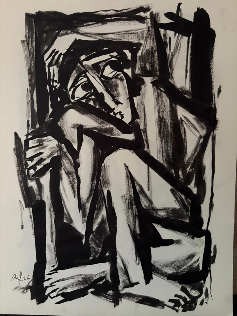 No Room to Breathe - 281 — AJ281 — Arif Jamil – Visual Artist